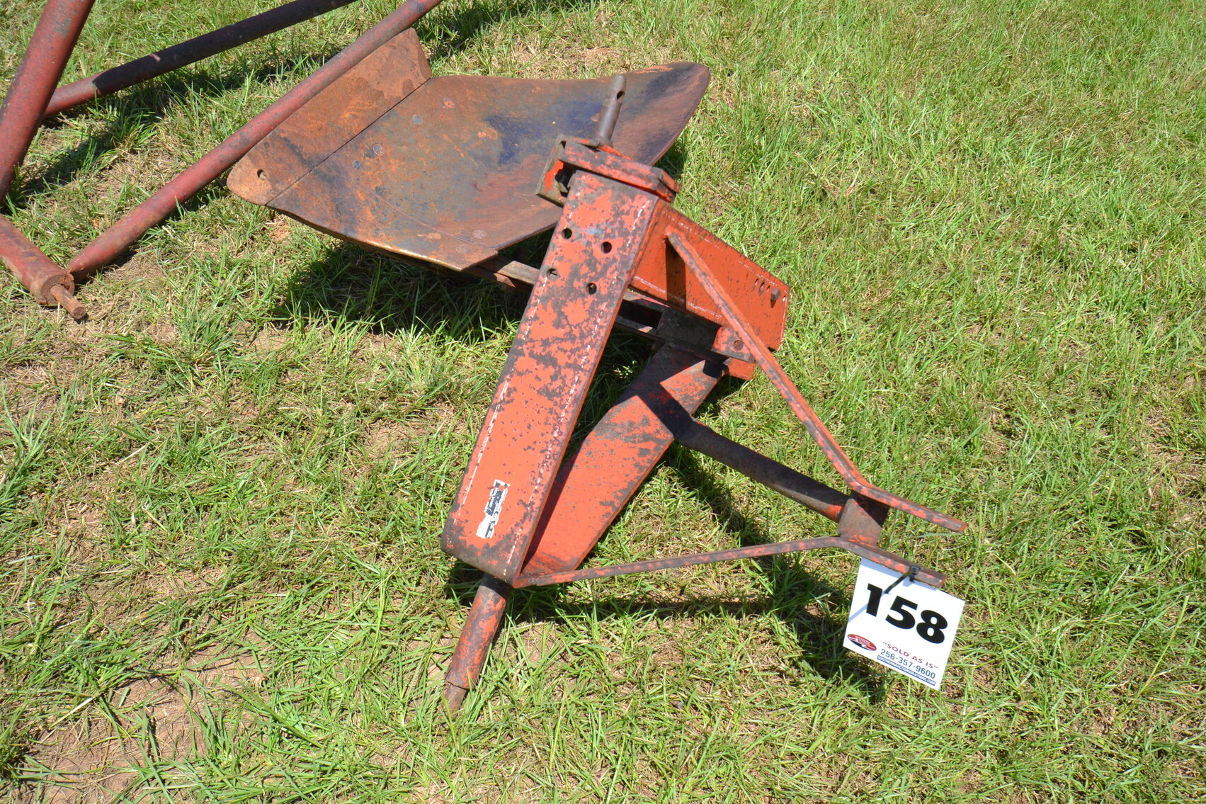 One Row Bottom Row Plow