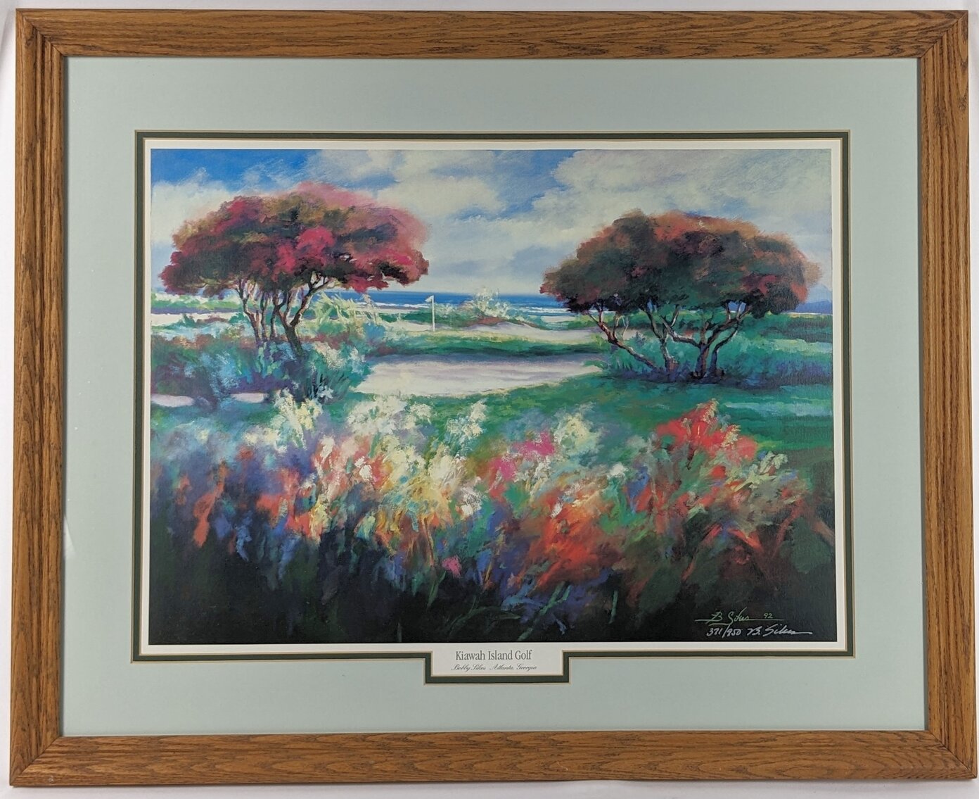 Bobby Sikes: Kiawah Island Golf LE Signed, Framed Giclée Print