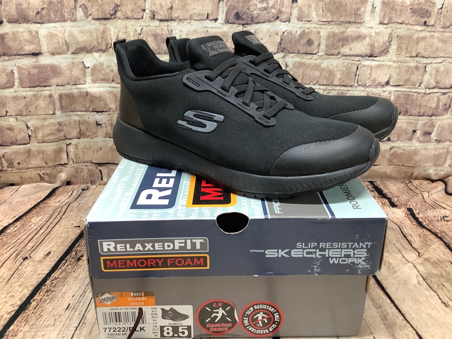 Womens 8.5 Skechers Work Slip Resistant 