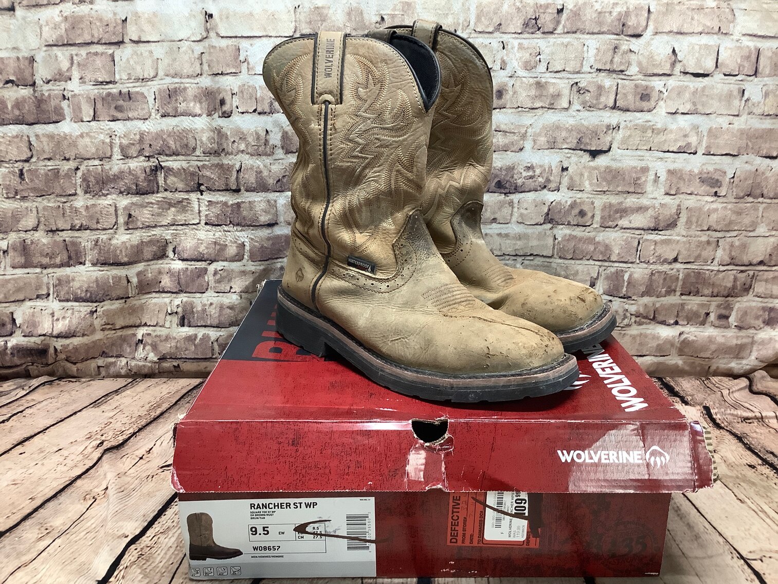 Mens 9.5 Rancher ST WP 