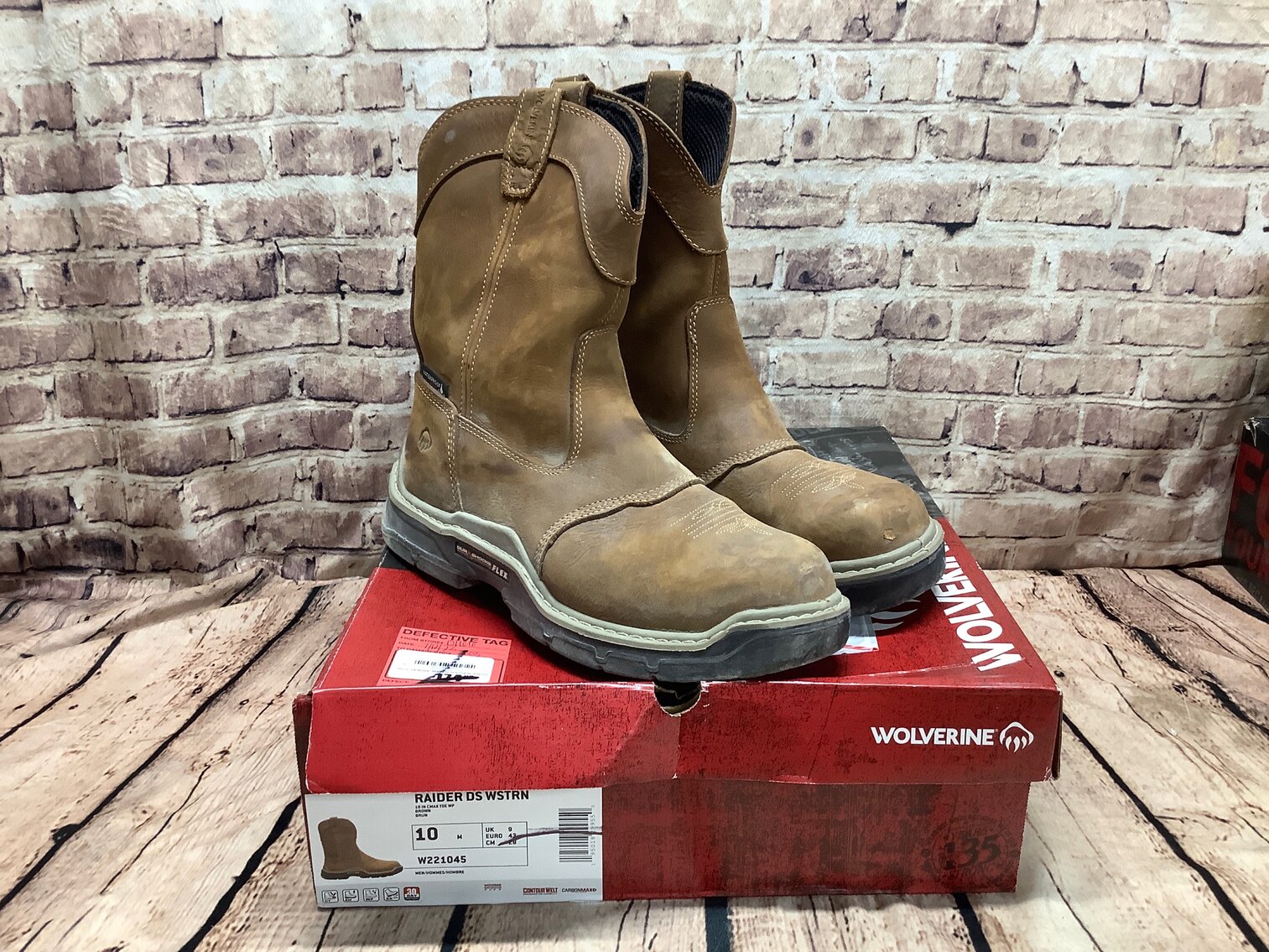 Mens 10 Raider DS Wstrn 