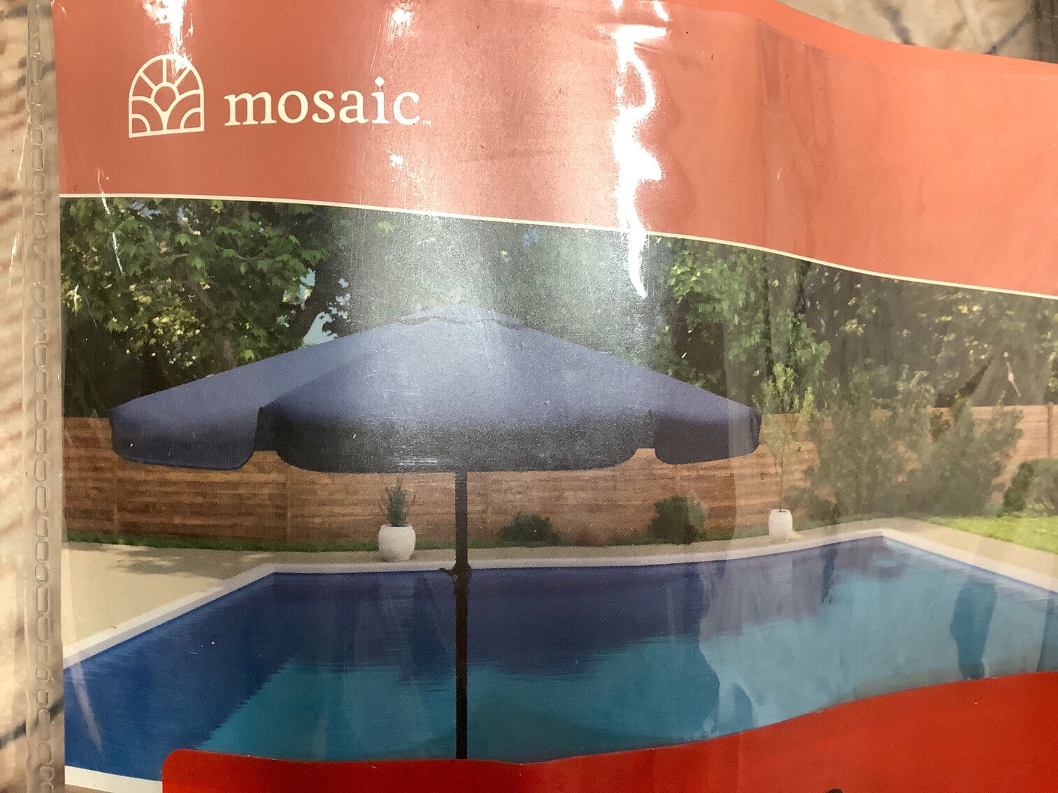 Mosiac 9ft Patio Umbrella 