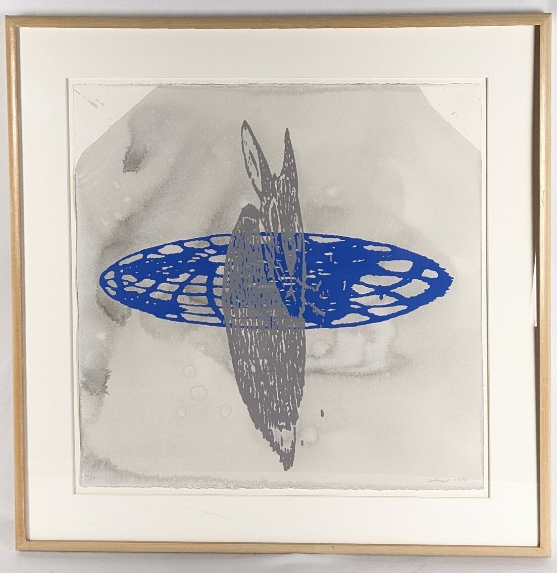 Jirí Georg Dokoupil: Signed LE Silkscreen #30/33, Framed