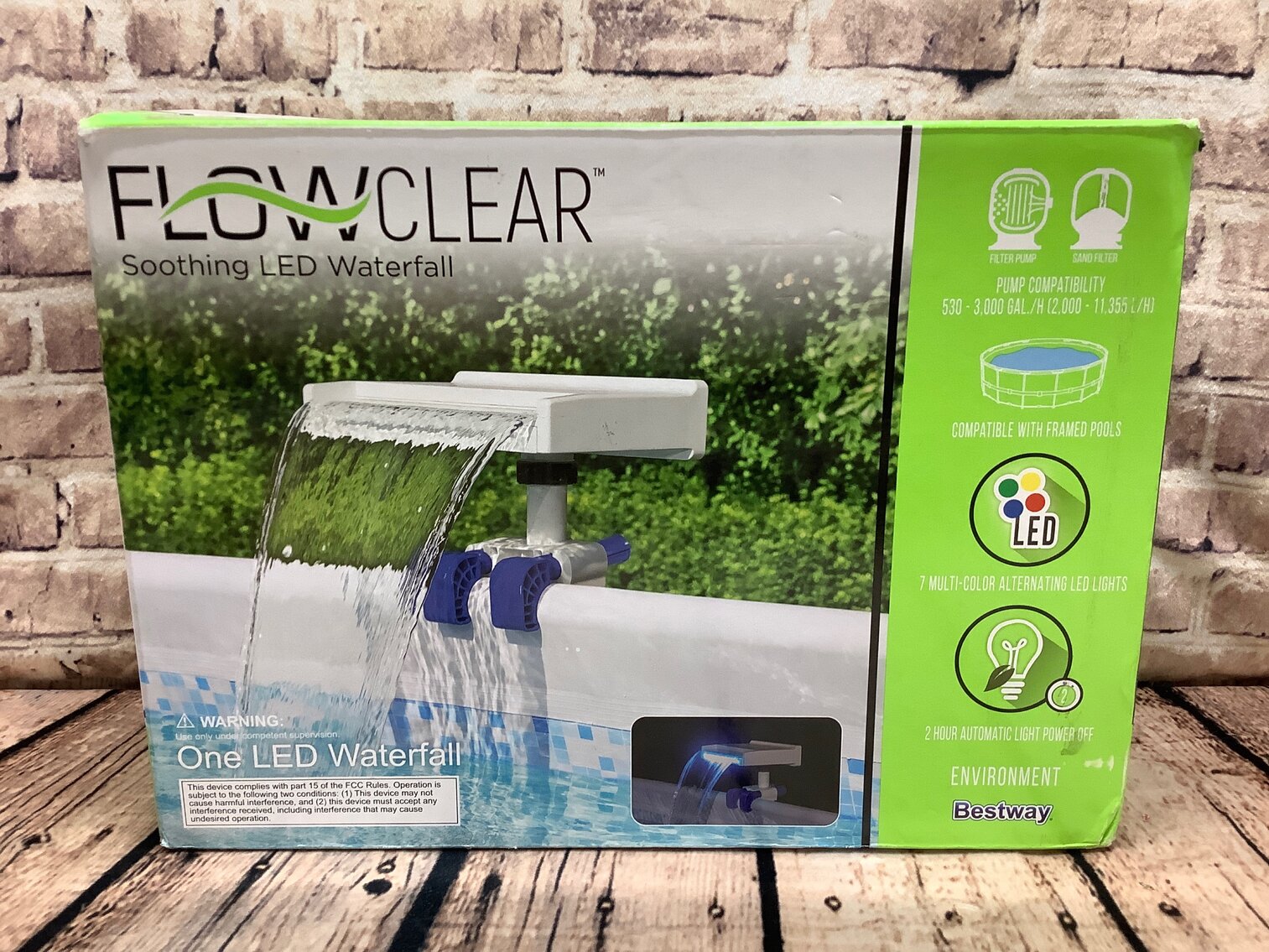 Flowclear Soothing LED Waterfall 