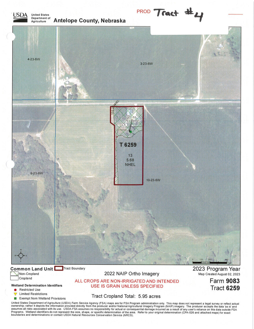 Image for 702.78+/- Deeded Acres East of Elgin, Nebraska in Antelope County