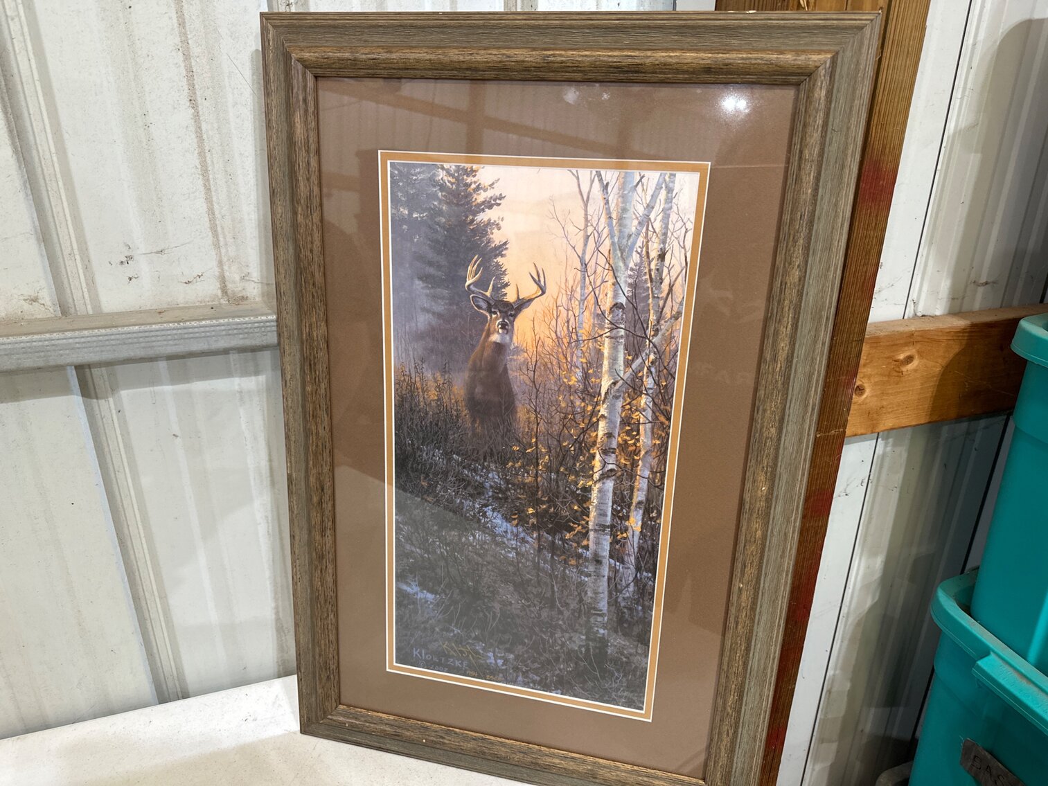 2007 Kloetzke Deer Print