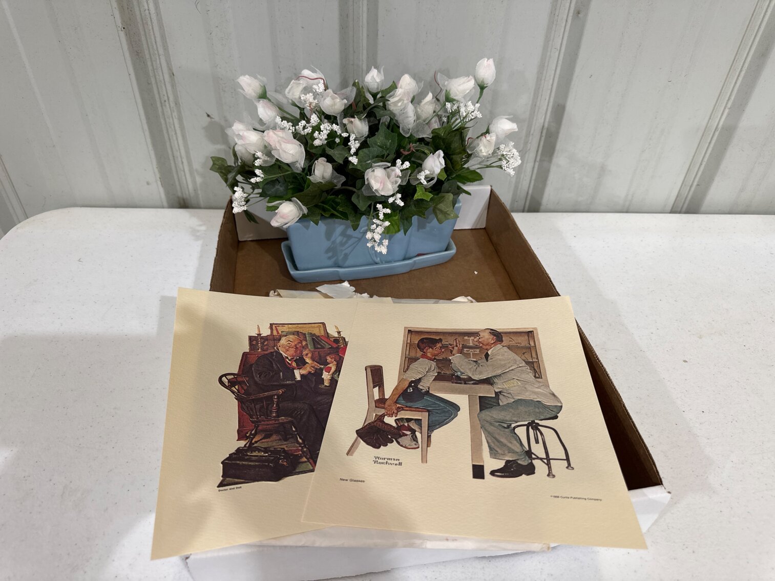 Norman Rockwell and Floral