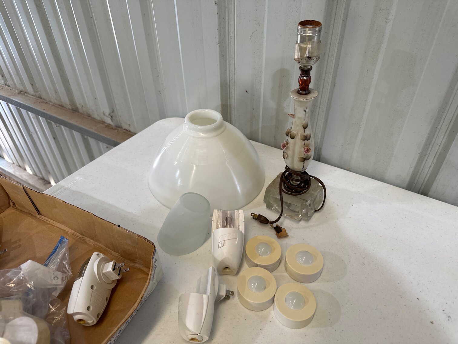 Lamp, Glass Globe