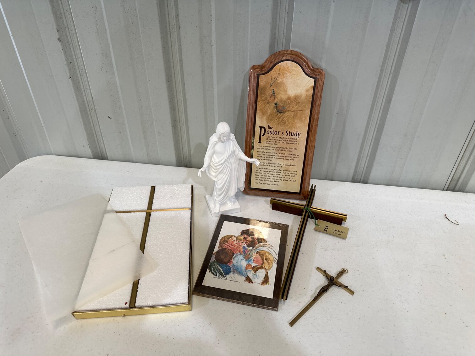 Crosses, Figurine and Plaque