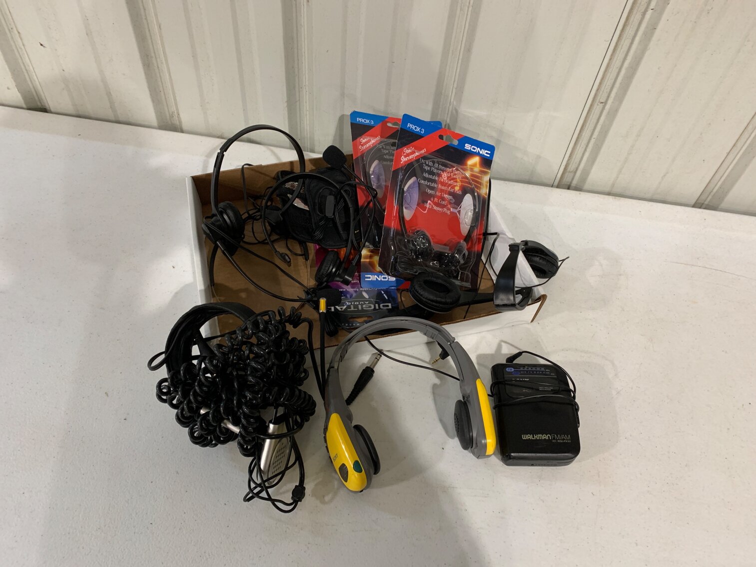 Walkman And Headphones 