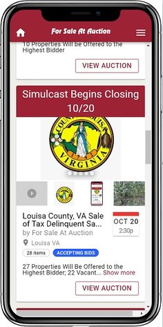 Image for Louisa County, VA Sale of Tax Delinquent Sale Real Estate
