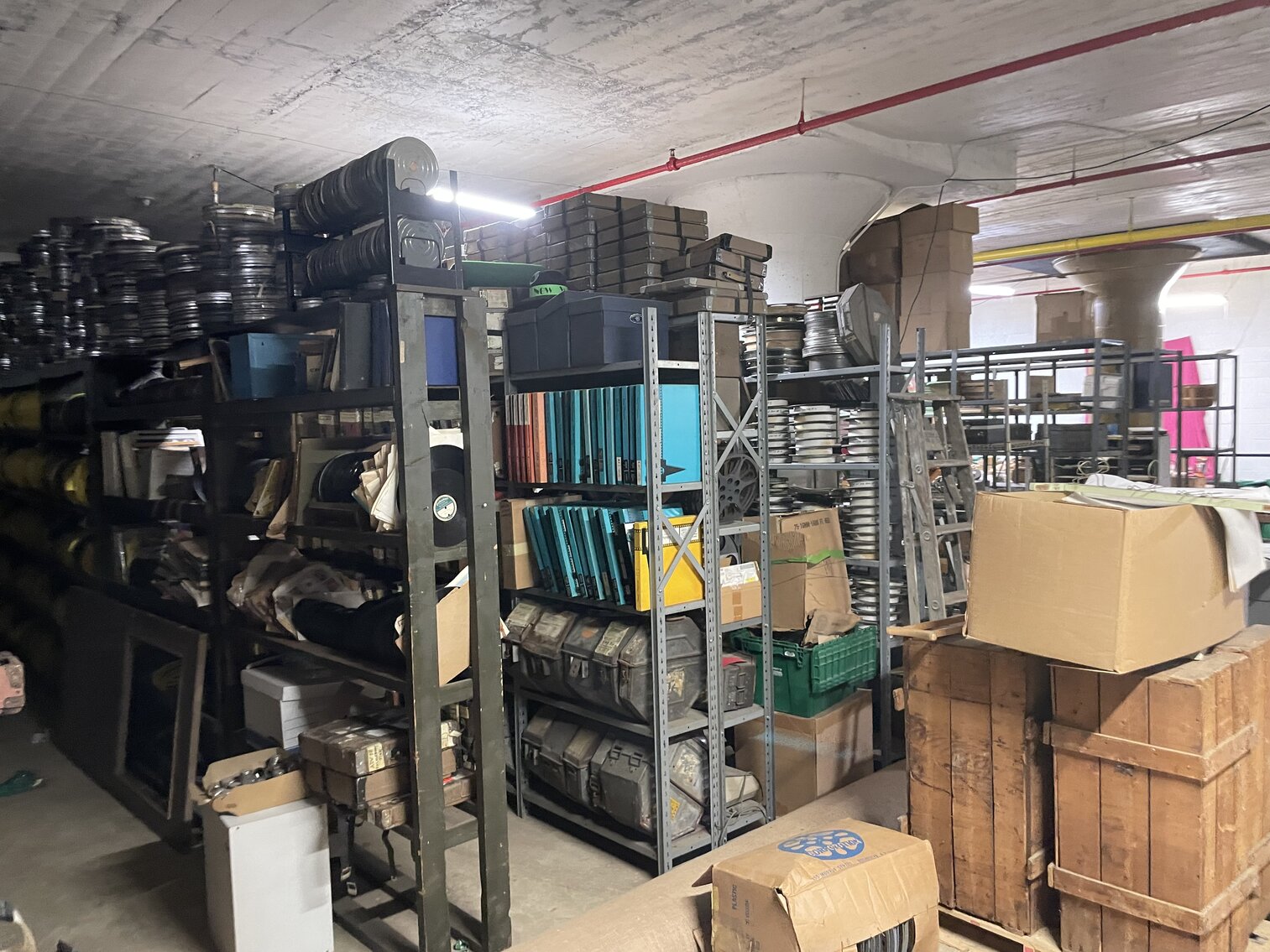 Huge Collection of Historic Film Memorabilia, Posters, Supplies and Equipment