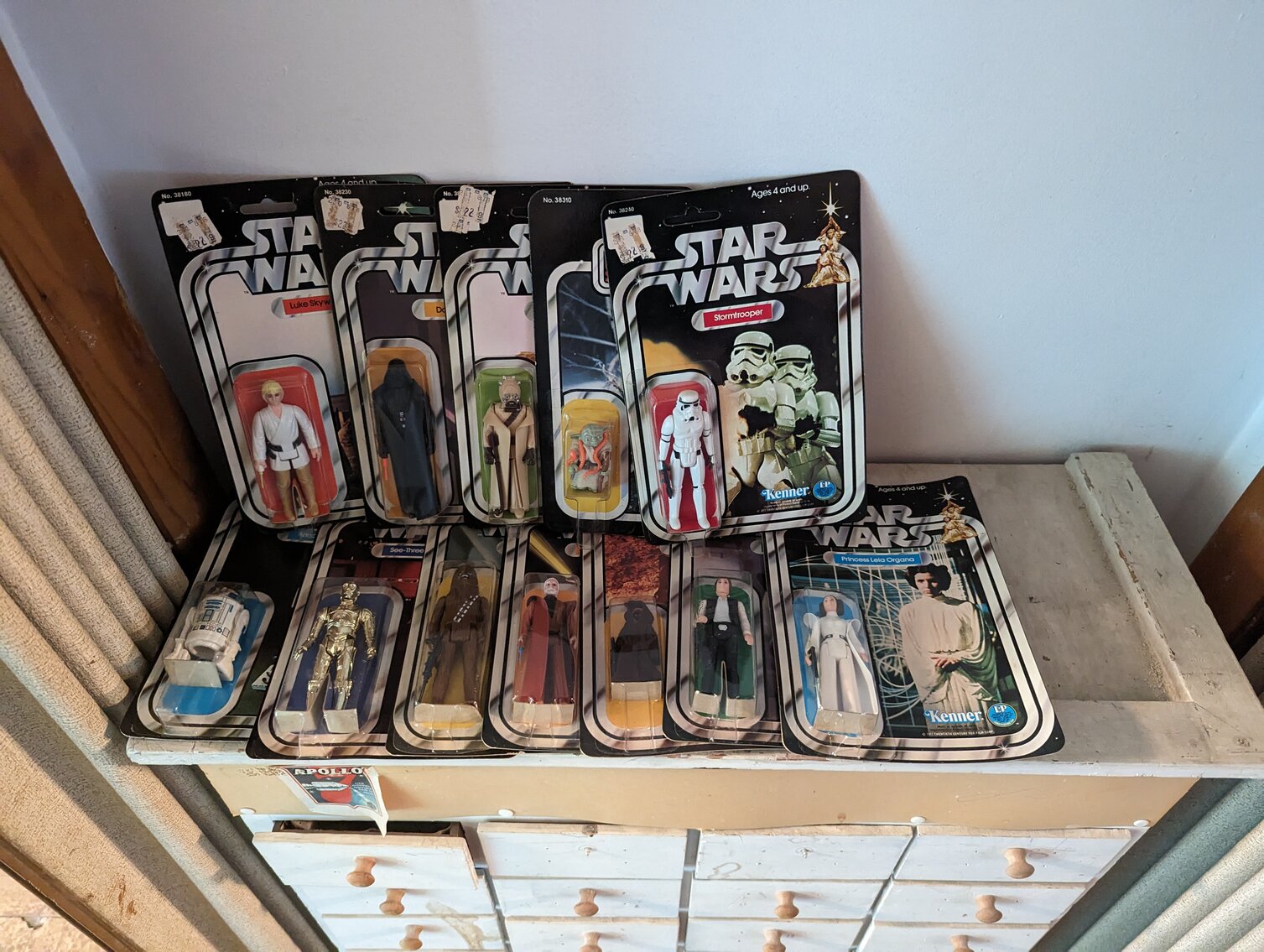 Image for 3 BR, 2-STORY VINYL SIDED CAPE COD; IN BOX BARBIES, CABBAGE PATCH, STAR TREK & STAR WARS COLLECTIBLES, GLASSWARE, FURNITURE & TOOLS