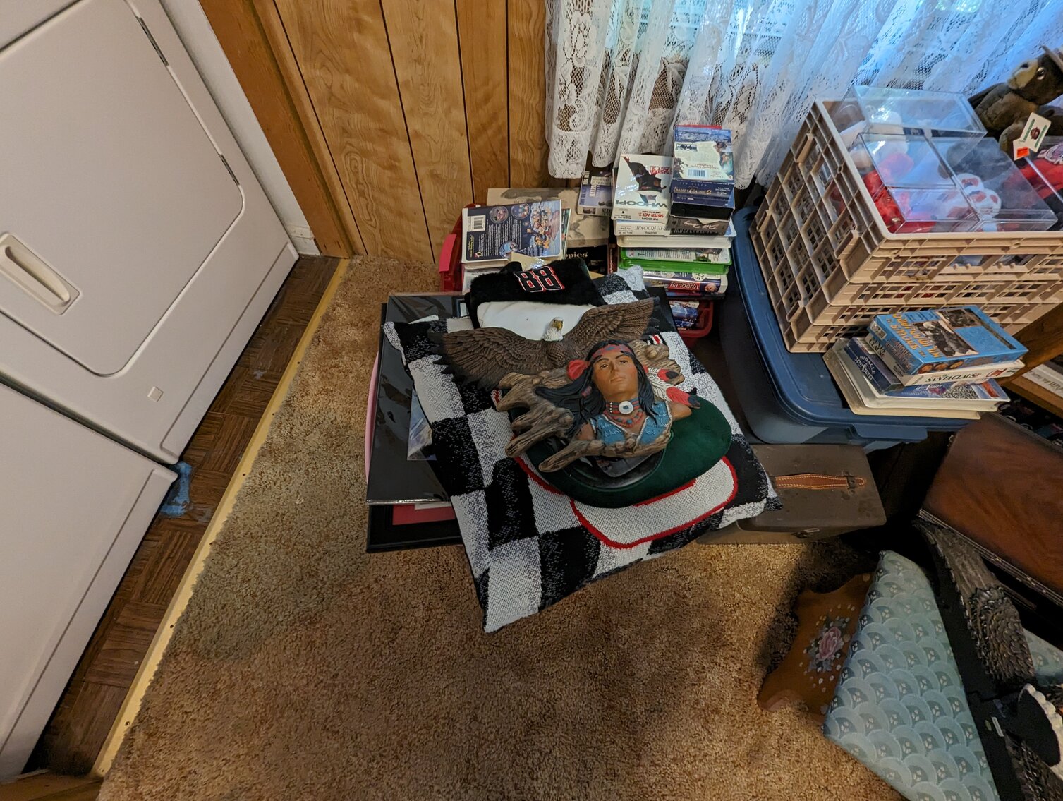 Image for 3 BR, 2-STORY VINYL SIDED CAPE COD; IN BOX BARBIES, CABBAGE PATCH, STAR TREK & STAR WARS COLLECTIBLES, GLASSWARE, FURNITURE & TOOLS