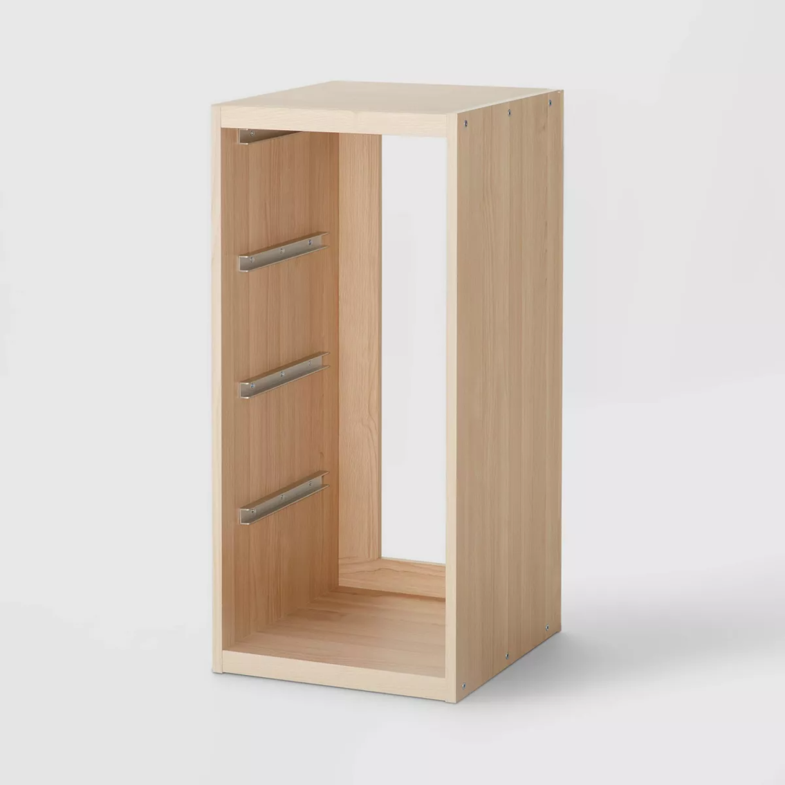 Short Sliding Bin Cube - Brightroom™ Natural (open box/box damage)
