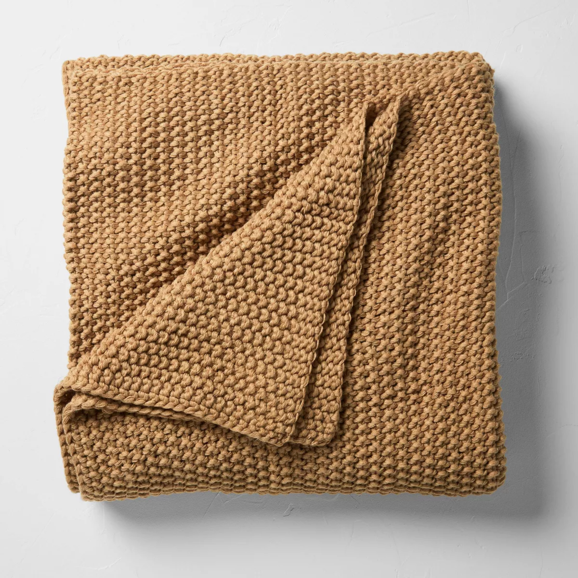Chunky Knit Bed Blanket - Casaluna™ Full/queen(opened)