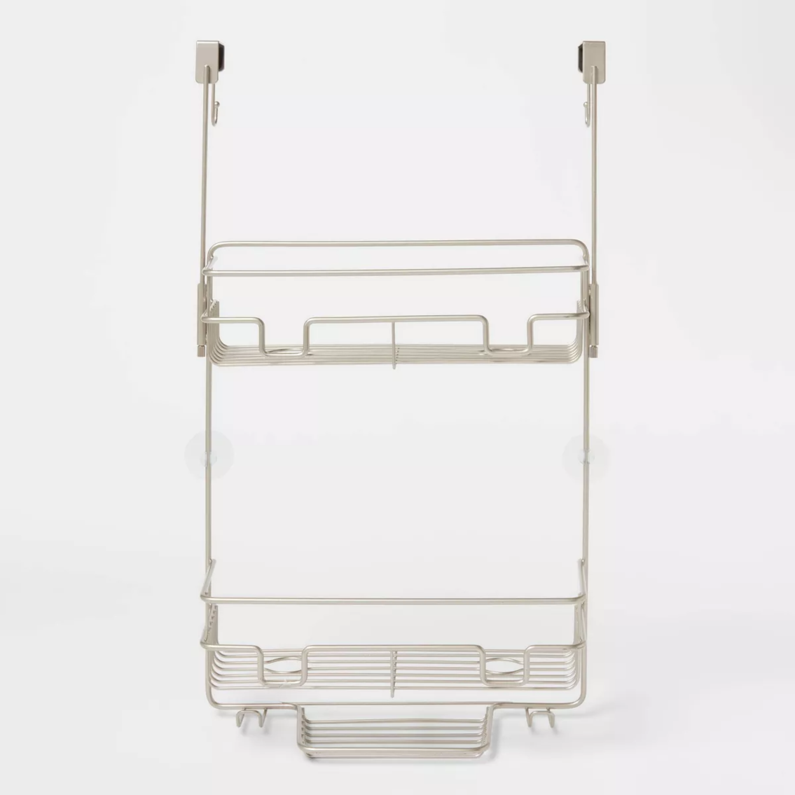 Over the Door Round Wire Shower Caddy Matte Satin - Made By Design™