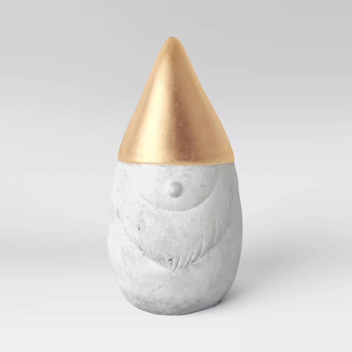 Set of 4- 8" Concrete Garden Gnome Gray - Smith & Hawken™