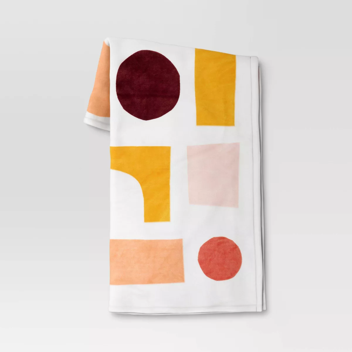 Placed Patterned Exploded Mosaic Plush Throw Blanket - Room Essentials™