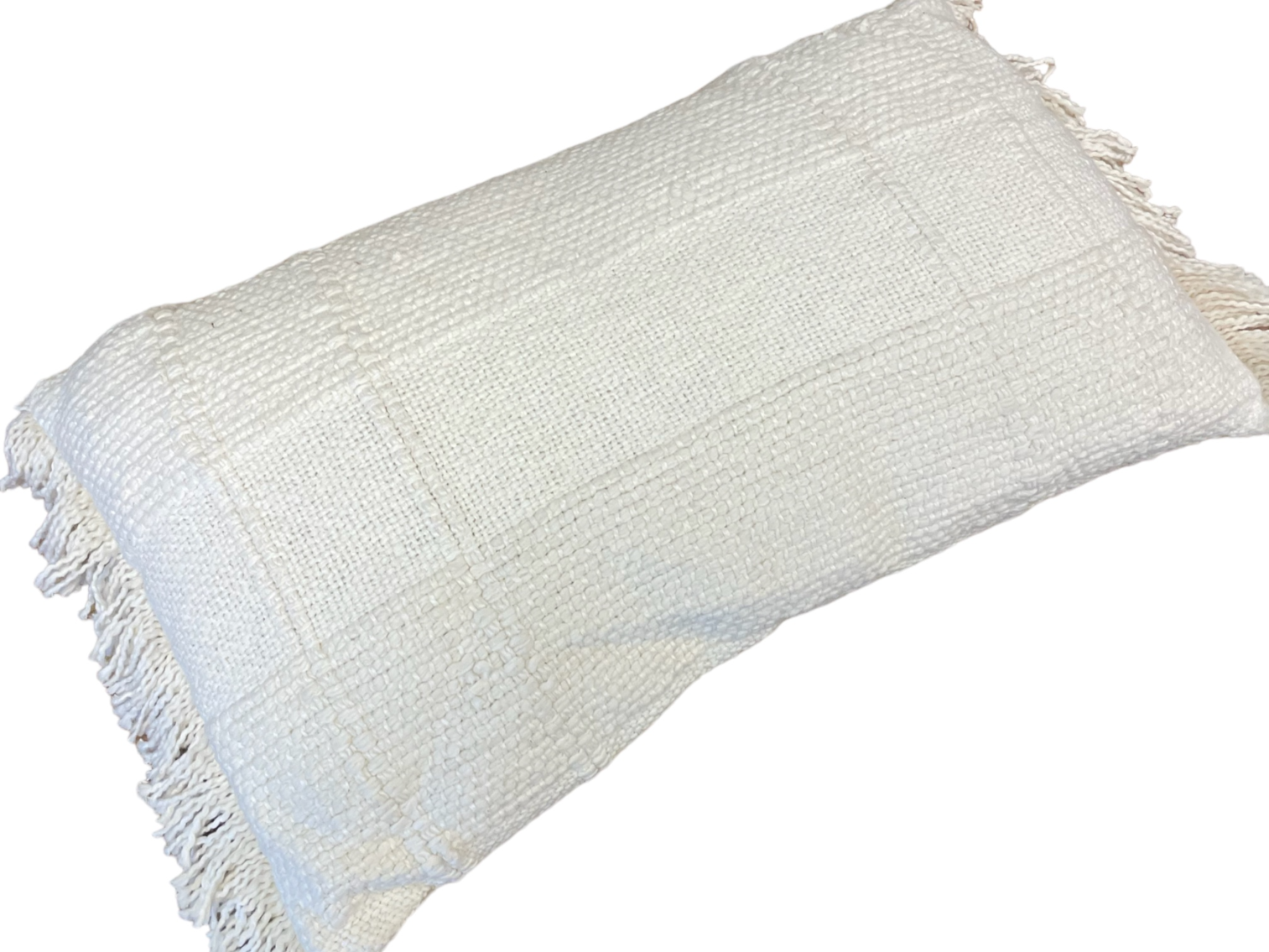 Threshold White Throw Pillow