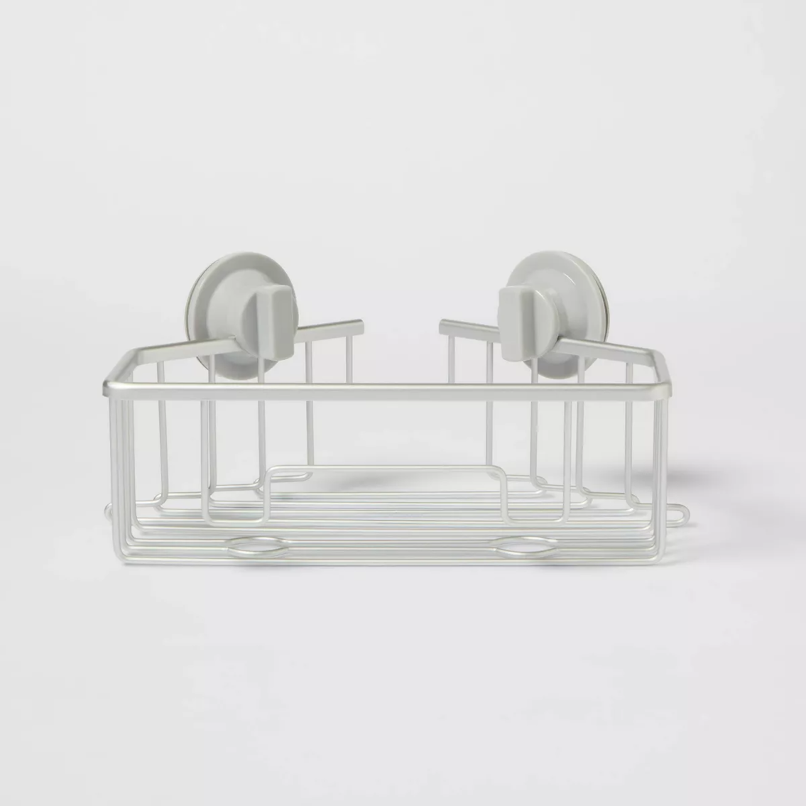 Rustproof Suction Corner Basket Aluminum - Made By Design™