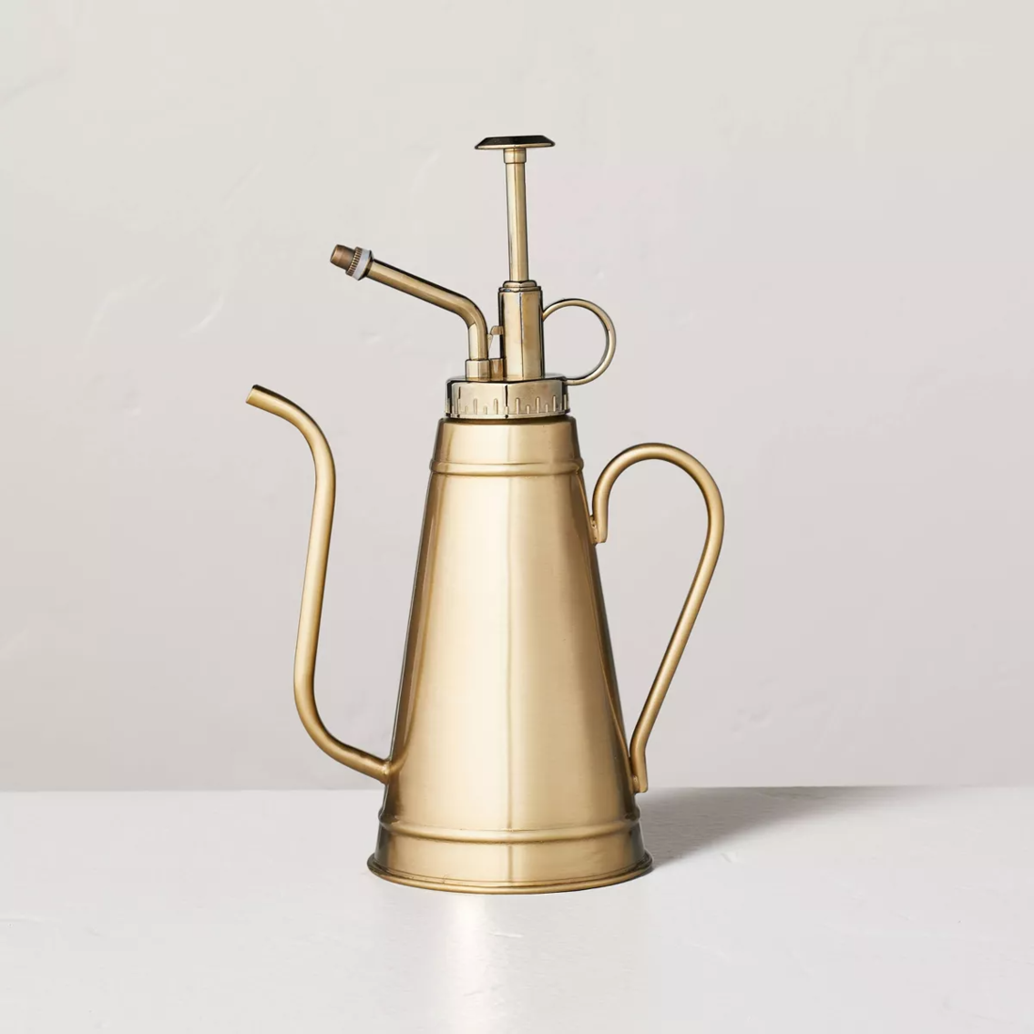 8.5" Lightweight Metal Plant Mister Brass Finish - Hearth & Hand™ with Magnolia