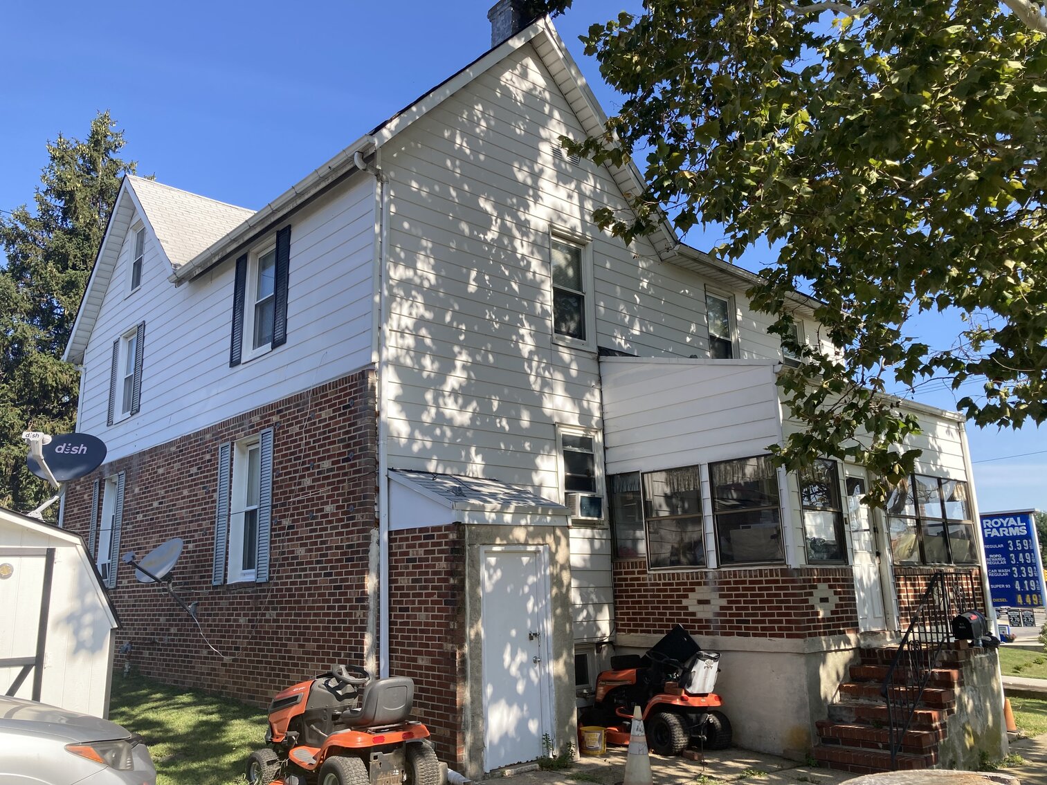 Image for COMMERCIAL OFFICE WITH SHOP AND STORAGE;  TWO STORY HOUSE WITH TWO RENTAL UNITS ON .40 +/- AC CORNER LOT CONVENIENT LOCATION OFF CATON AVE, I-695