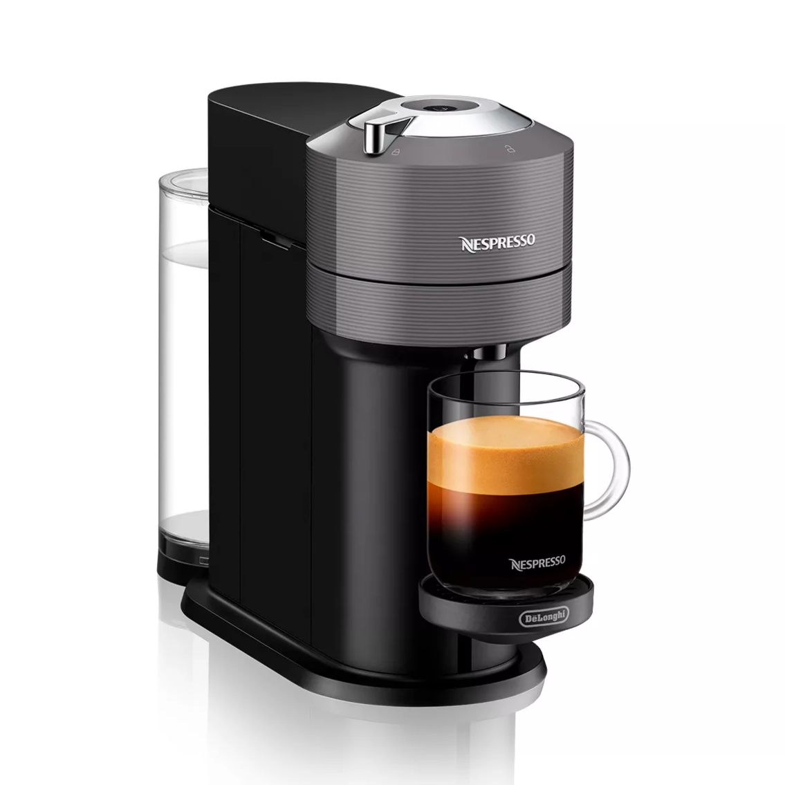 WATER TANK REQUIRES REPLACEMENT Nespresso Vertuo Next Coffee Maker and Espresso Machine by DeLonghi Gray WATER TANK REQUIRES REPLACEMENT