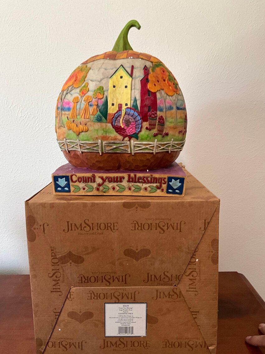 O- Jim Shore “Count Your Blessings” Figurine