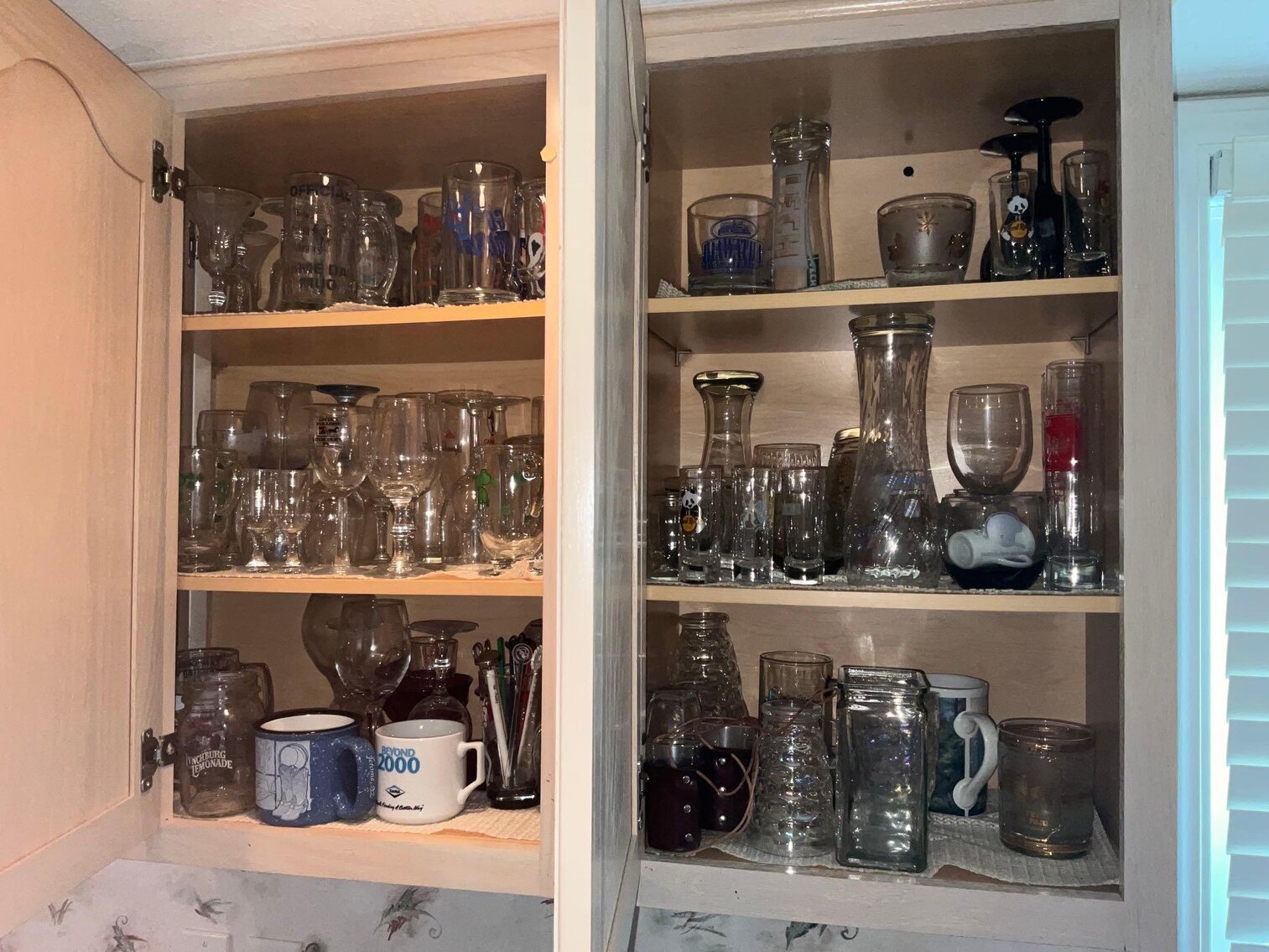 K- Contents of Cupboard