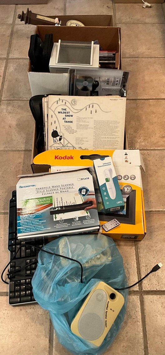 K- Boxes of Assorted Items
