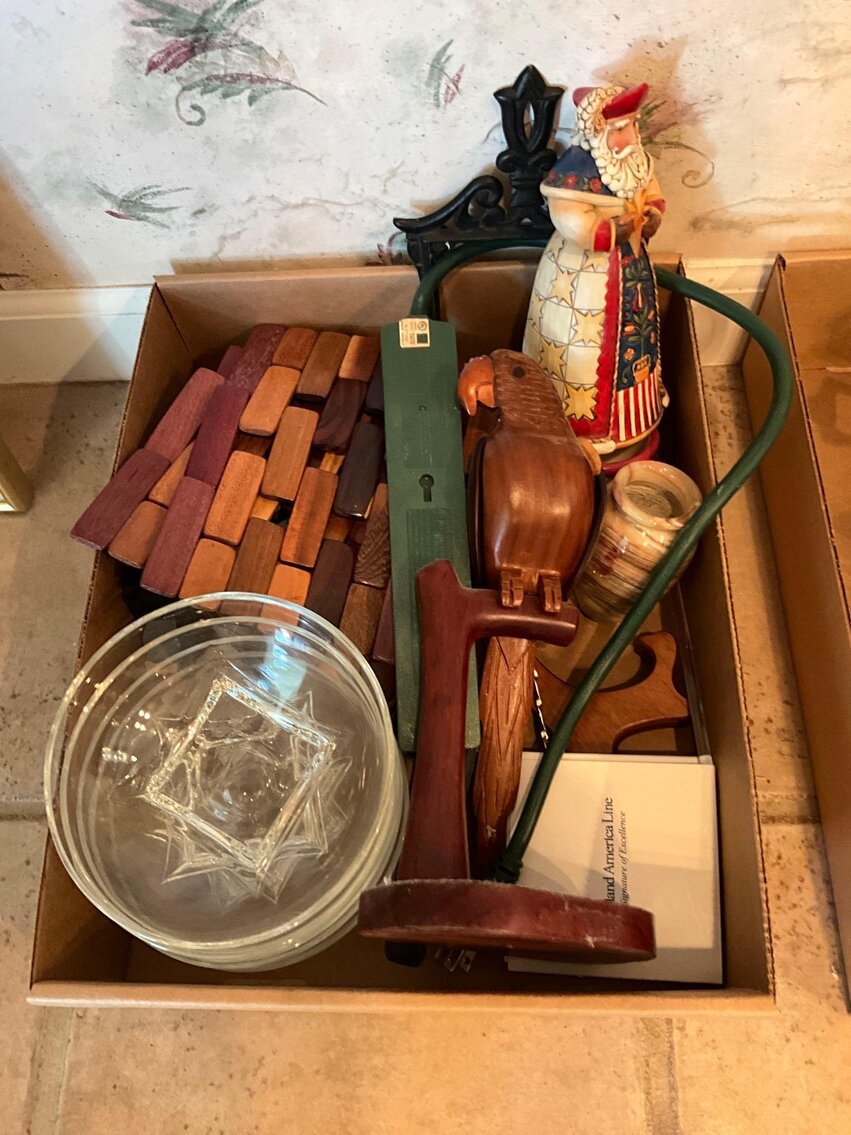 K- (1) Box of Assorted Items
