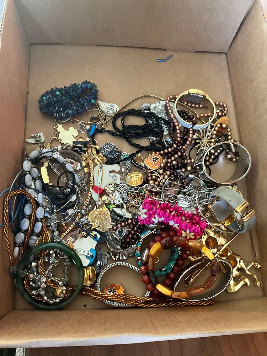 SR- (1) Box of Costume Jewelry