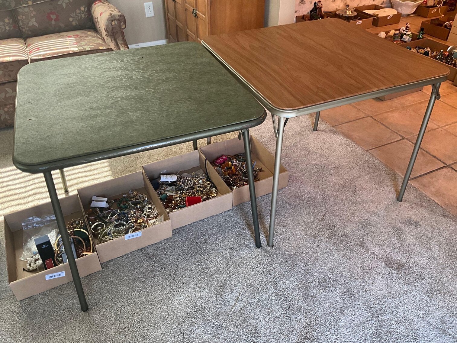 SR- (2) Card Tables