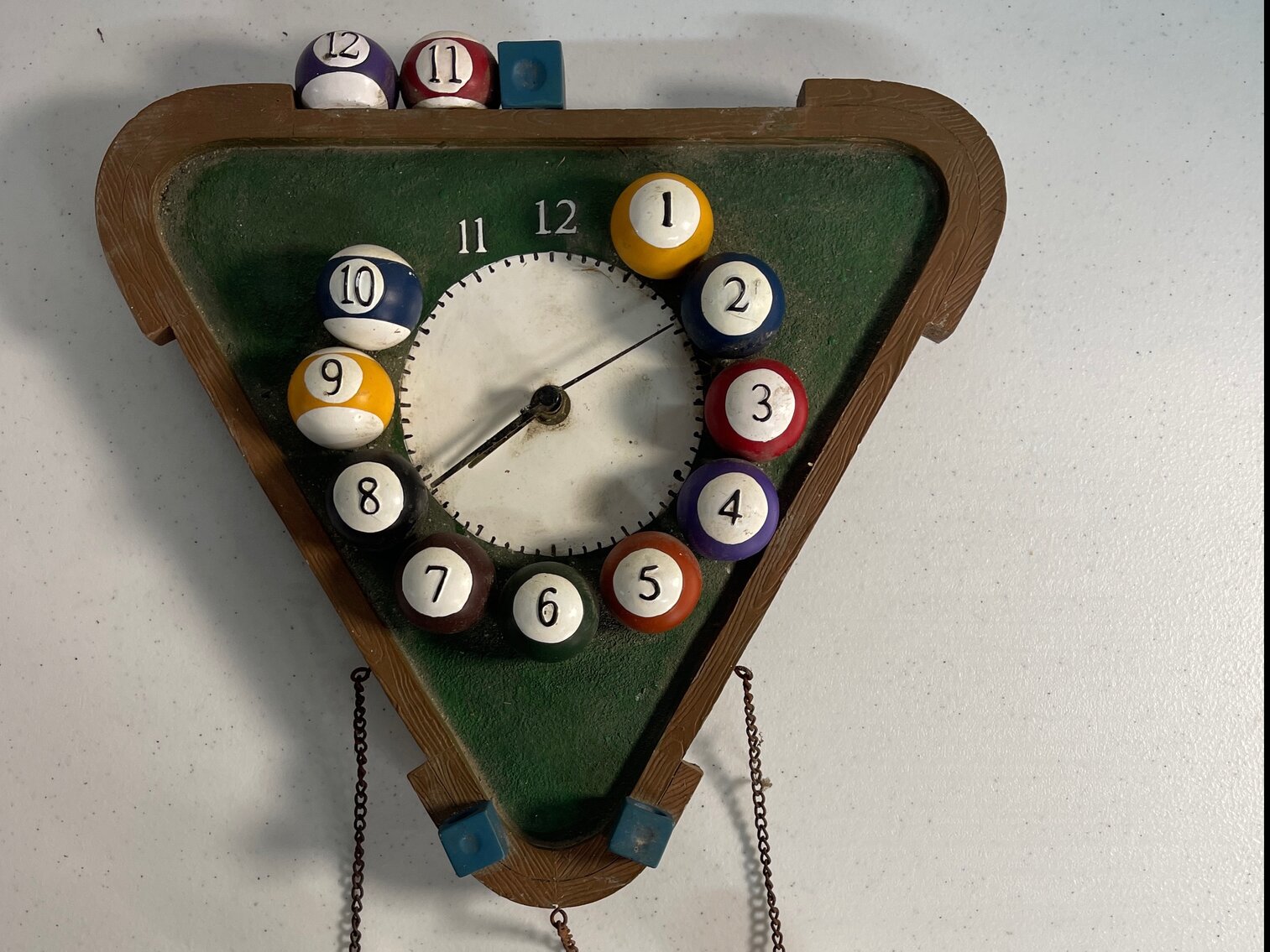 Billiard Balls Clock