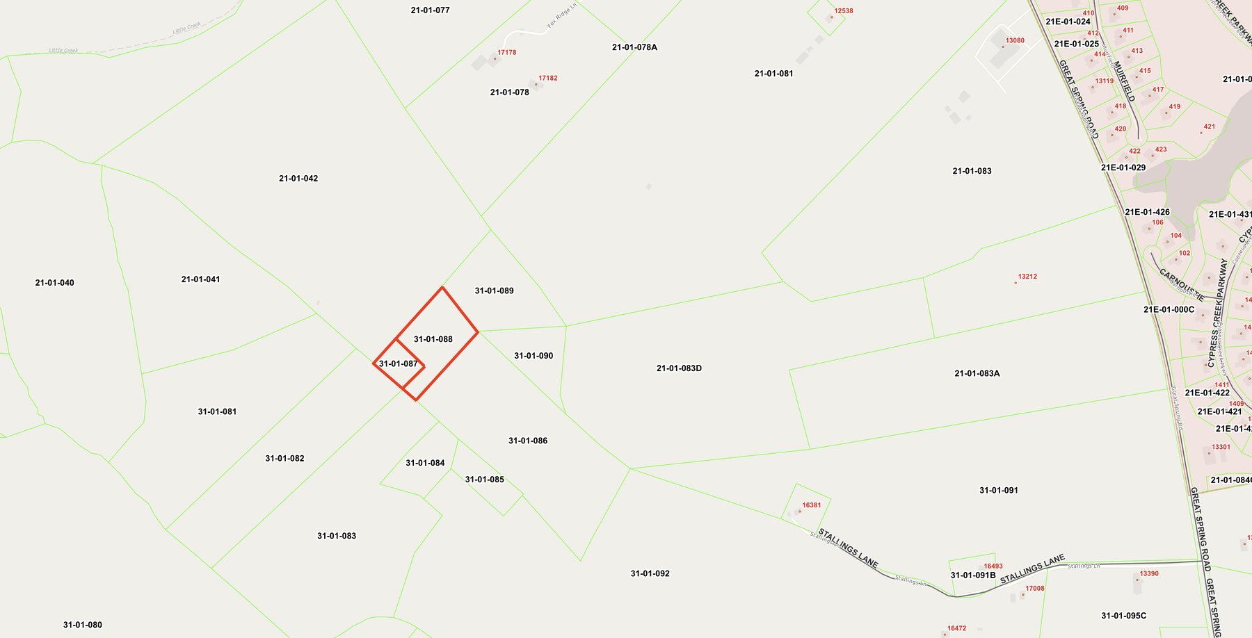 Image for Lot 6 - Near 16381 Stallings Ln. (2 Parcels) (Smithfield)