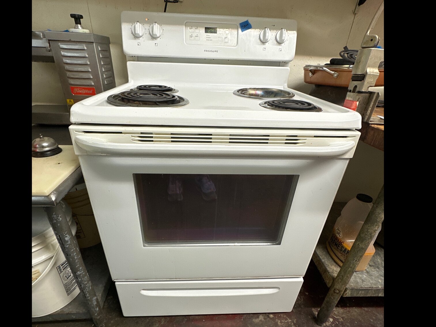 Stove - White Frigidaire 30" Coil Top Stove