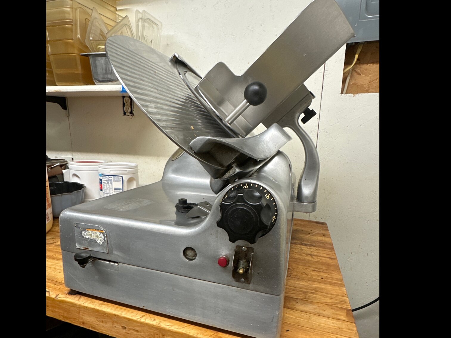 Meat Slicer - Berkel Industrial Automatic Meat Slicer