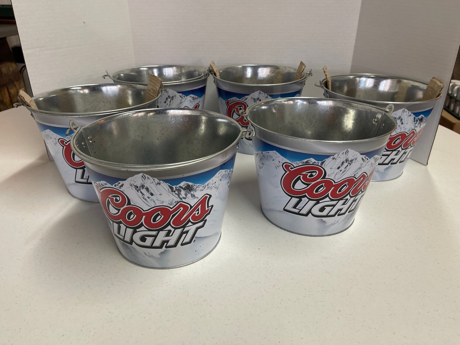 Metal Beer Buckets Lot 4 of 4