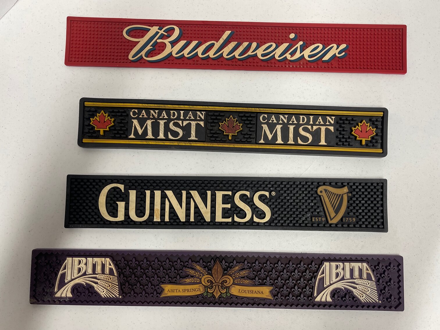 Bartender Mats Lot of 2 of 4