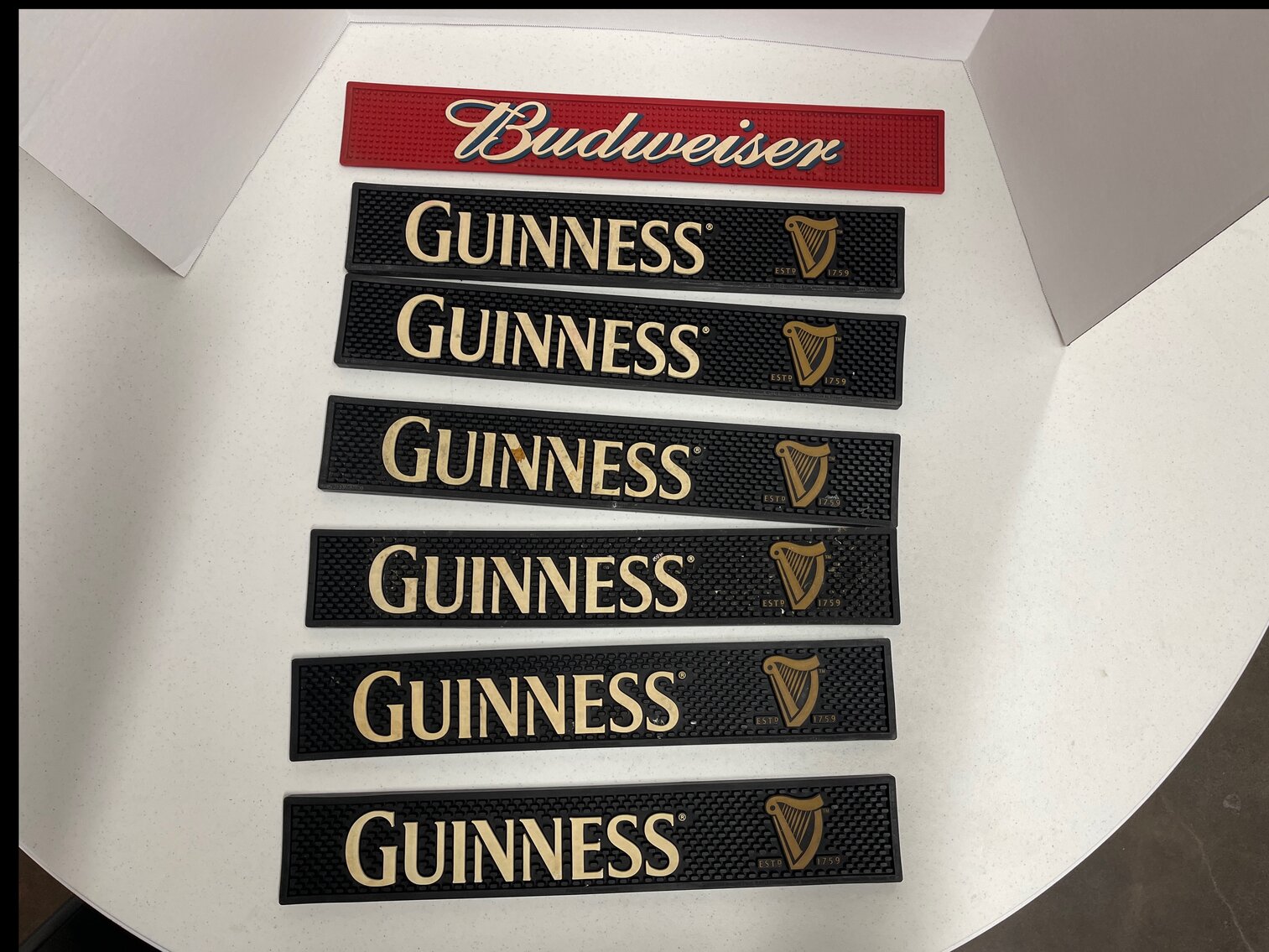 Bartender Mats Lot of 3 of 4