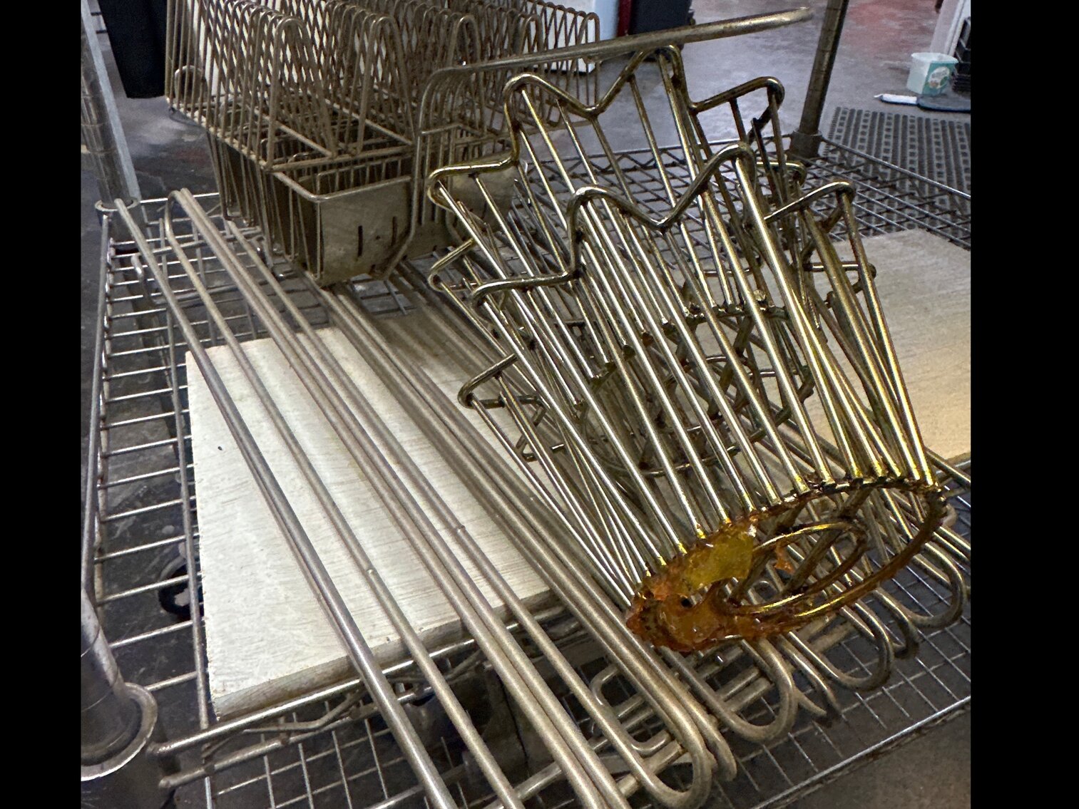 Taco Fry Kit and Assembly Rack