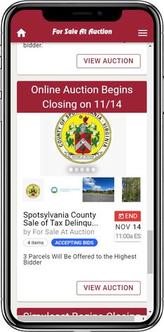 Image for Spotsylvania County Sale of Tax Delinquent Real Estate