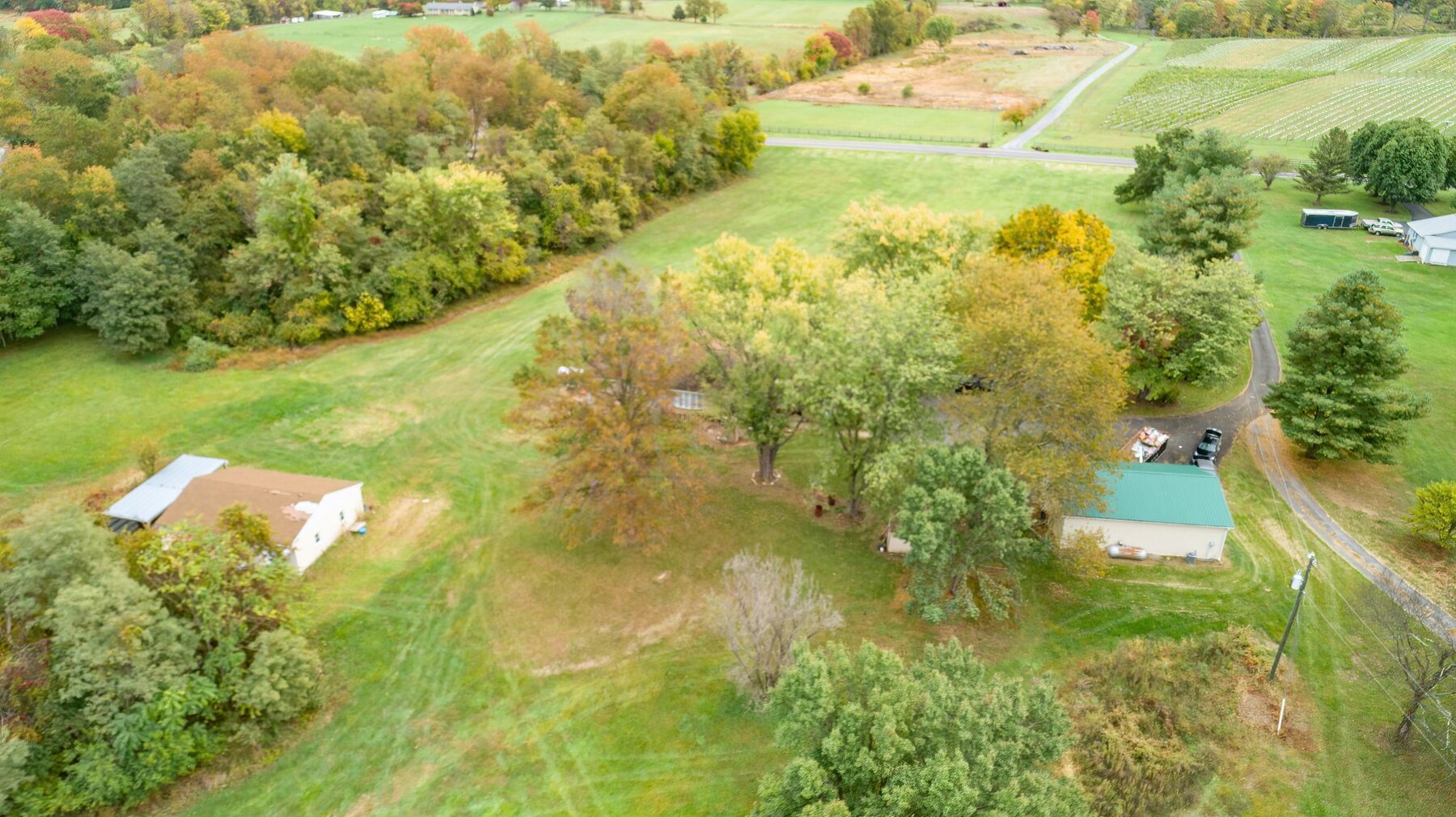 Image for 3 BR/2.5 BA Brick Home w/Garages/Shops on 27.37 +/- Acres--Loudoun County, VA