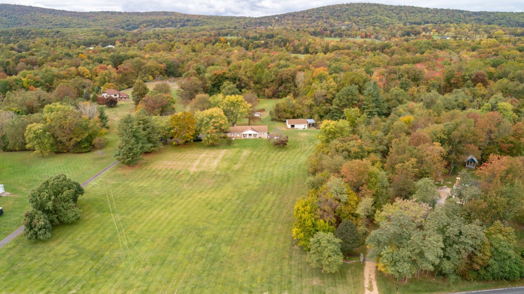 Image for 3 BR/2.5 BA Brick Home w/Garages/Shops on 27.37 +/- Acres--Loudoun County, VA