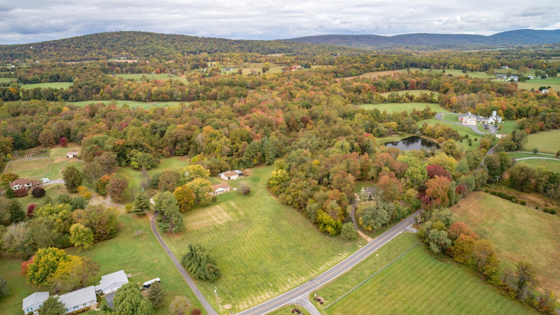 Image for 3 BR/2.5 BA Brick Home w/Garages/Shops on 27.37 +/- Acres--Loudoun County, VA