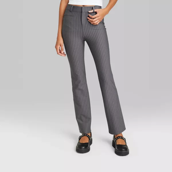 Women's Size Medium Mid-Rise Slim Fit Pants - Wild Fable™