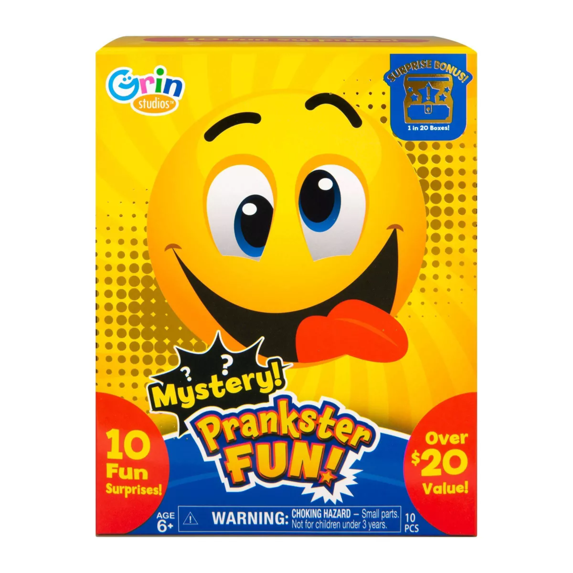 Prankster Fun Mystery Toy Box (some box damage)