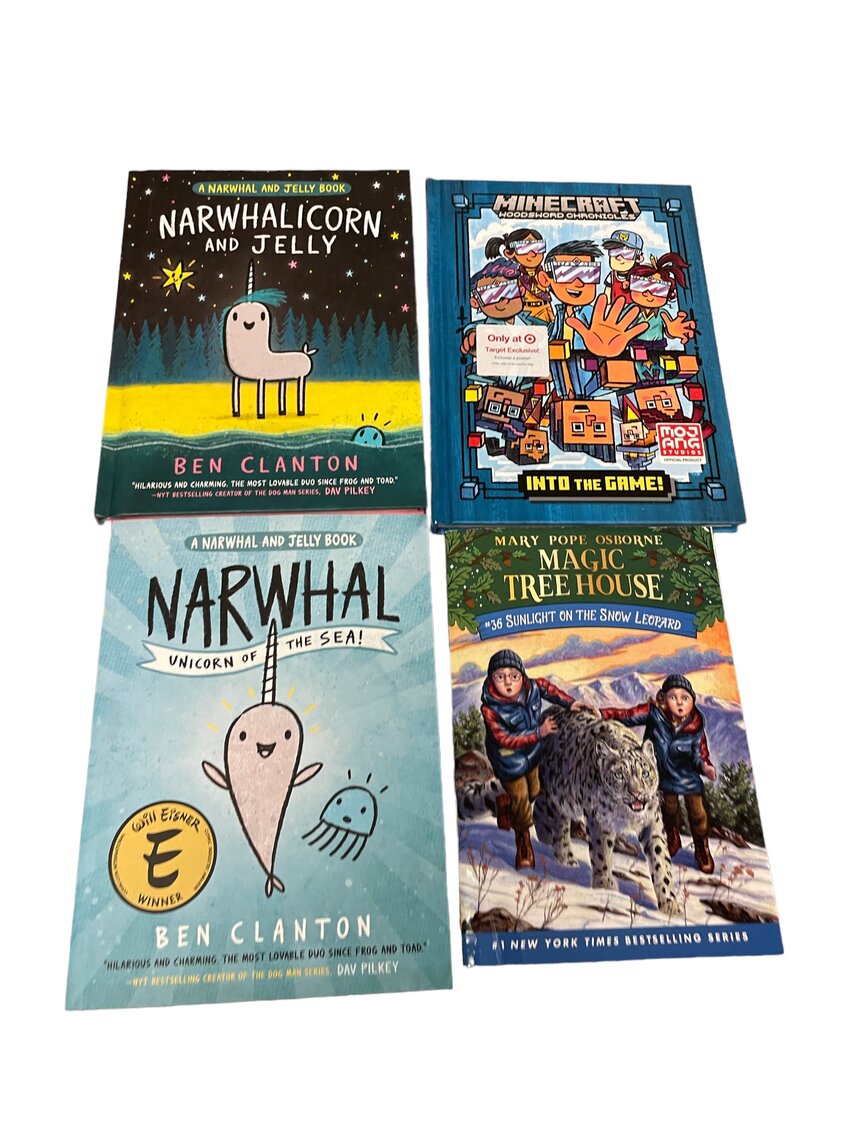 Set of 4 Kids Books 