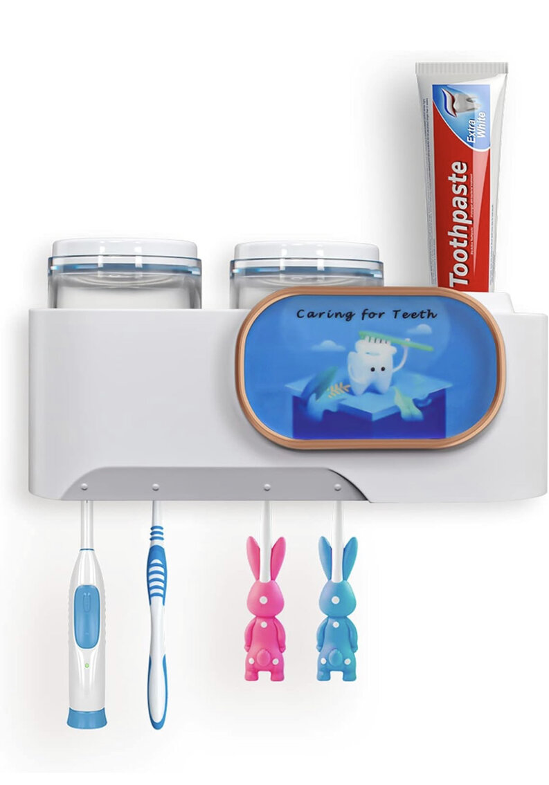 Toothbrush Bathroom Toothpaste Organizer